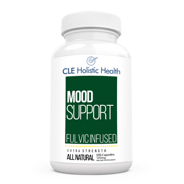 Mood Effex natural mood support supplement bottle by CLE Holistic Health