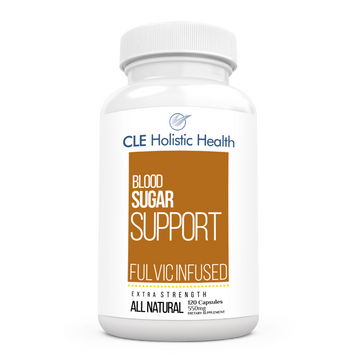 Naavudi blood sugar support supplement bottle by CLE Holistic Health